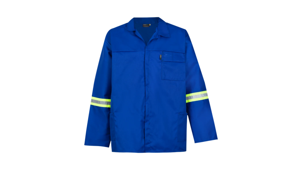POLY COTTON (80/20) CONTI SUITS ROYAL BLUE WITH REFLECTIVE TAPE
