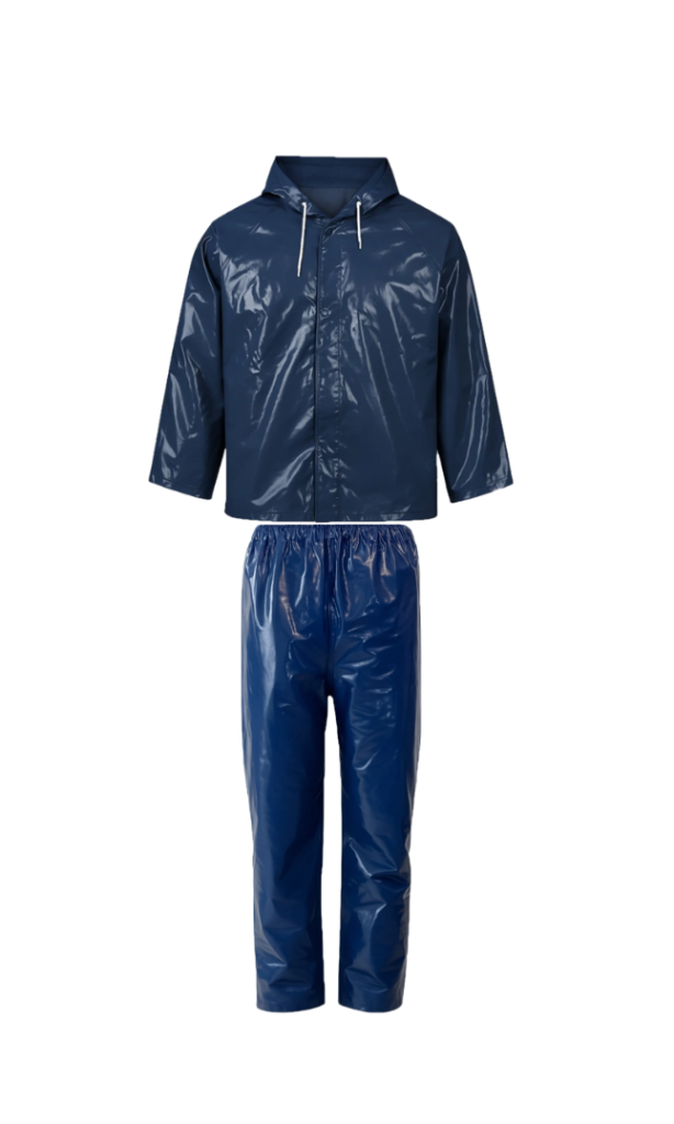PIONEER PVC Hydro Premium Rainsuit - Navy
